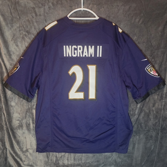 Baltimore Ravens Nike Game Jersey - Mark Ingram II (Size XXL) - Picture 2 of 4